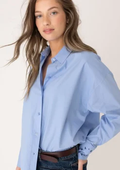 DAMES ANNA BLUE BLOUSE