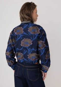 DAMES ANNA BLUE BOMBERJACK