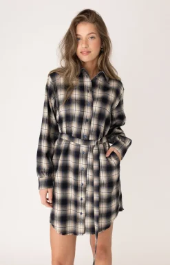 DAMES ANNA BLUE JURK