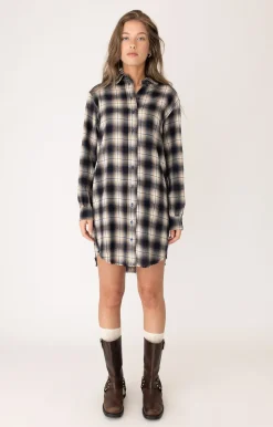 DAMES ANNA BLUE JURK