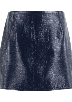 DAMES ANNA BLUE KORTE ROK