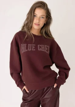 DAMES ANNA BLUE SWEATER