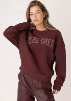 DAMES ANNA BLUE SWEATER