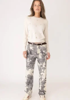 DAMES ANNA BLUE TRUI