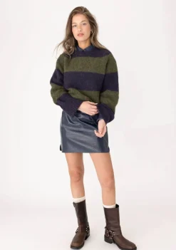 DAMES ANNA BLUE TRUI