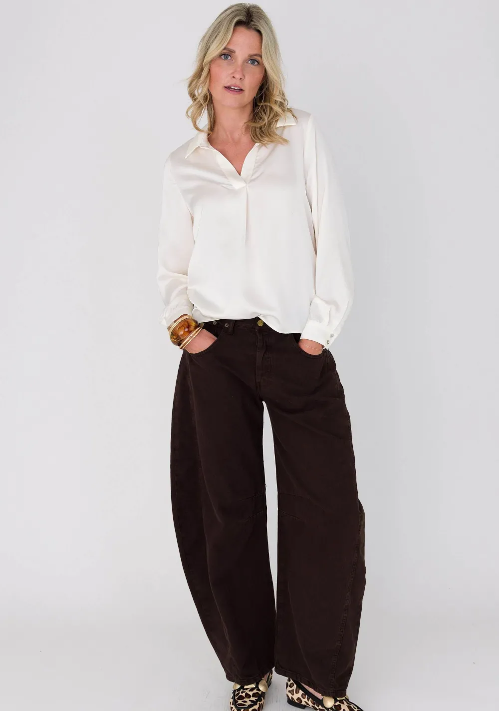 DAMES ANNA VAN TOOR BLOUSE