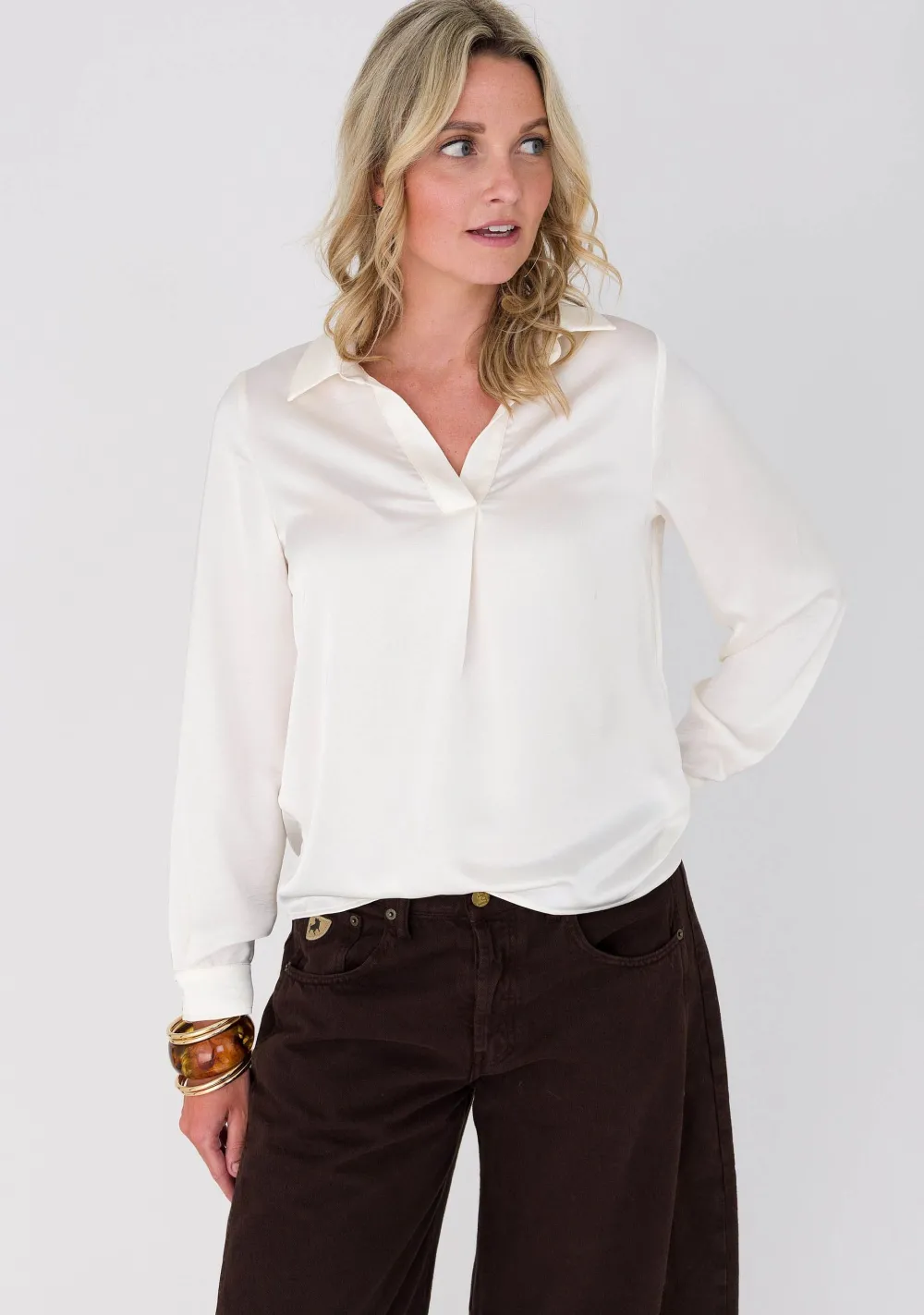 DAMES ANNA VAN TOOR BLOUSE