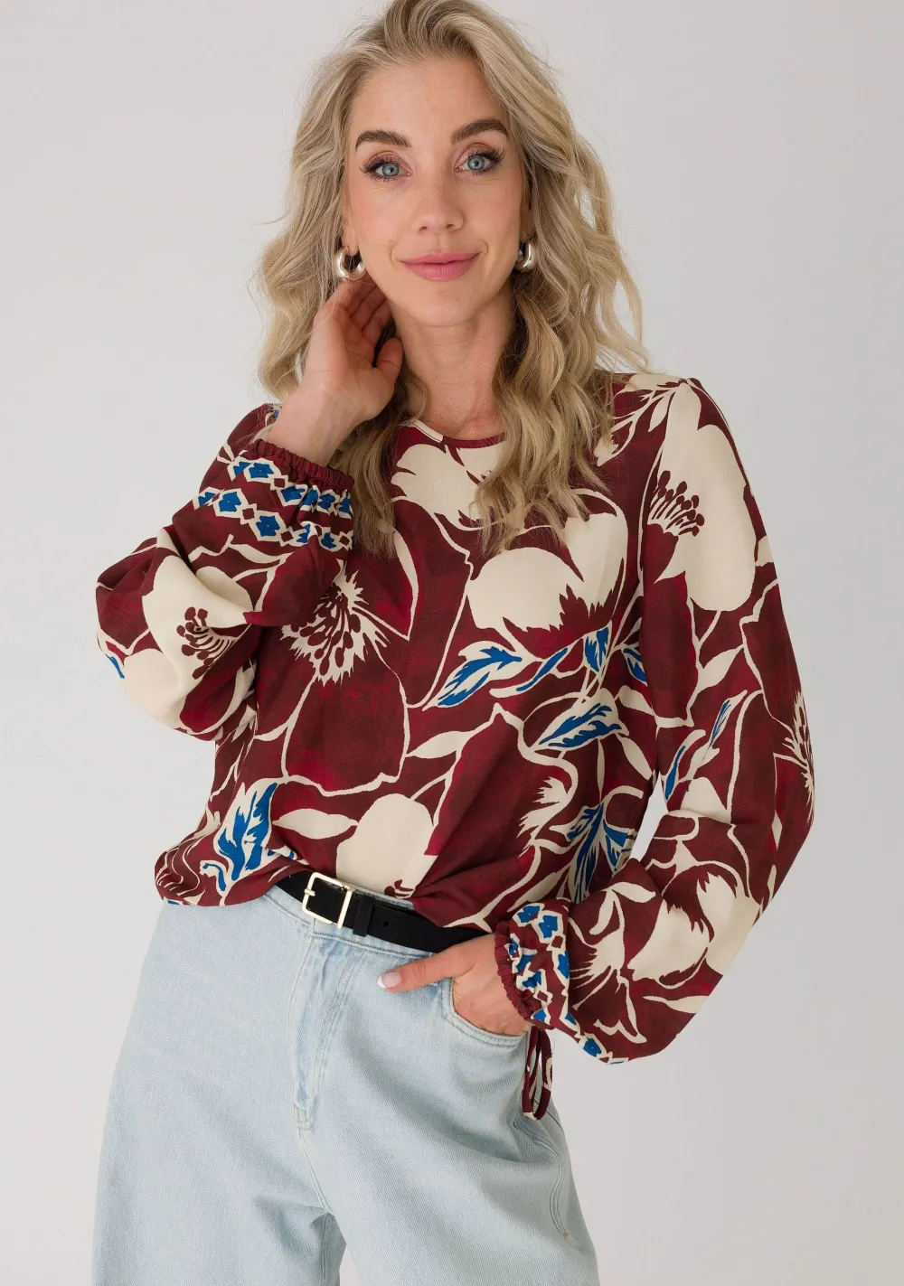 DAMES ANNA VAN TOOR BLOUSE