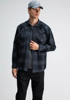 Heren BUTCHER OF BLUE OVERHEMD