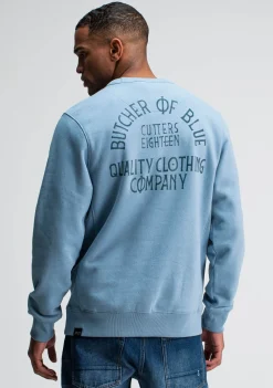 Heren BUTCHER OF BLUE SWEATER