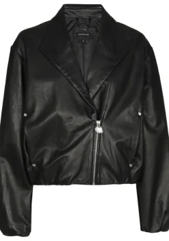 DAMES CAROLINE BISS LEER/SUEDE JACK