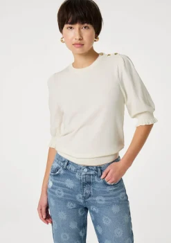 DAMES FABIENNE CHAPOT TRUI KORTE MOUW