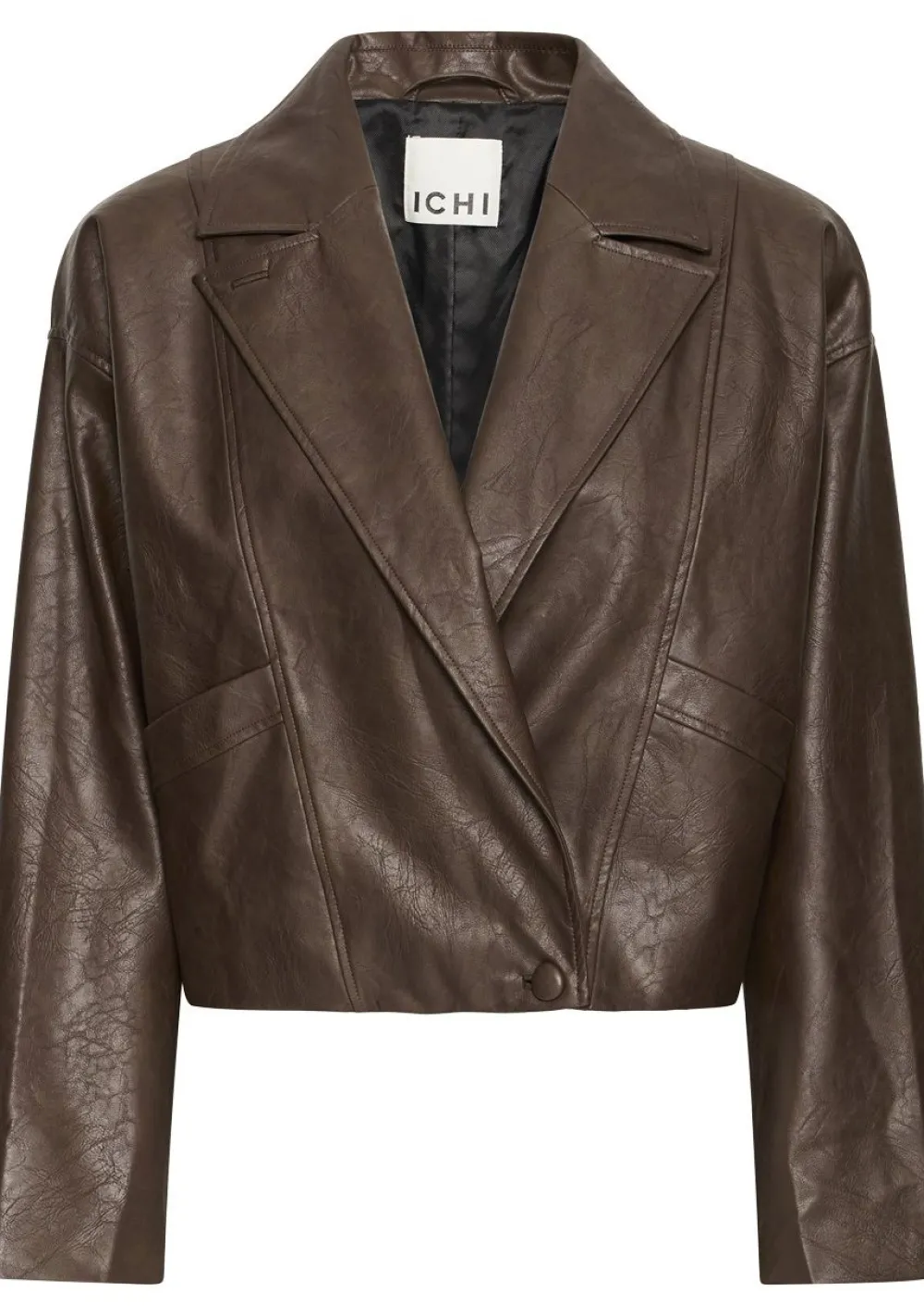 DAMES ICHI LEER/SUEDE JACK