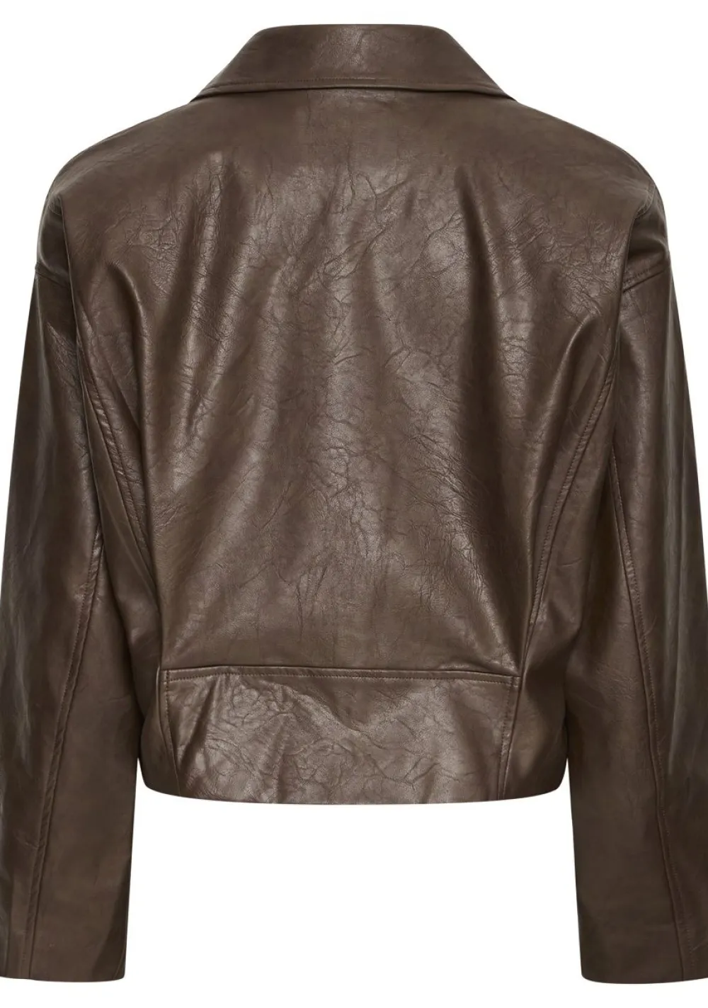 DAMES ICHI LEER/SUEDE JACK