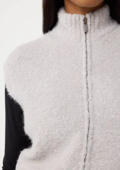 DAMES KNIT-TED GILET