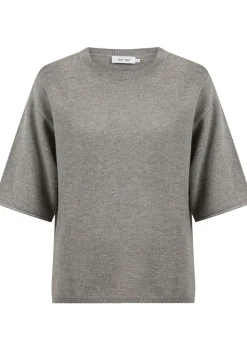 DAMES KNIT-TED TRUI KORTE MOUW