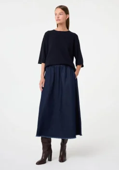 DAMES KNIT-TED TRUI KORTE MOUW