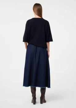 DAMES KNIT-TED TRUI KORTE MOUW