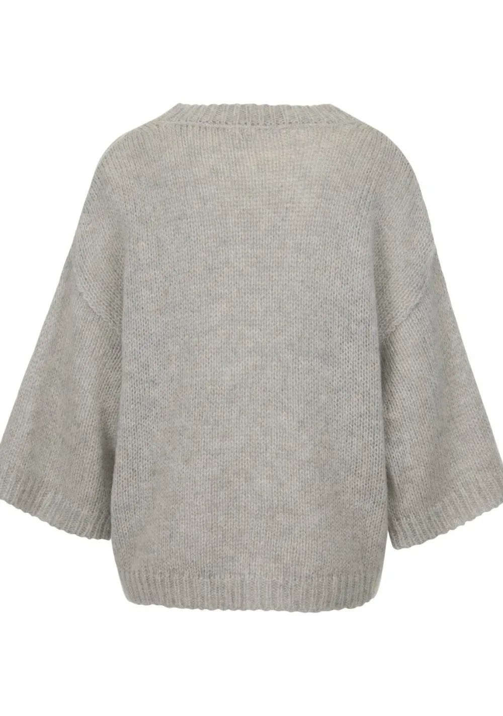 DAMES KNIT-TED TRUI KORTE MOUW