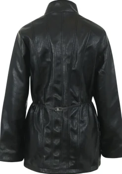 DAMES LAAGAM LEER/SUEDE JACK