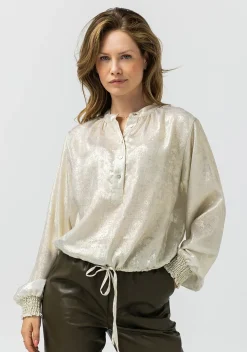 DAMES LABEL DOT BLOUSE