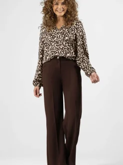 DAMES LABEL DOT BLOUSE