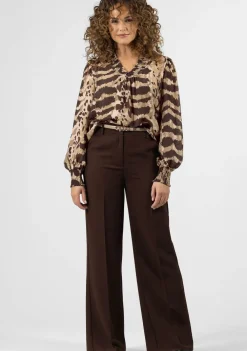 DAMES LABEL DOT BLOUSE