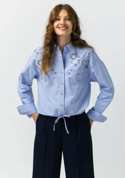 DAMES LABEL DOT BLOUSE