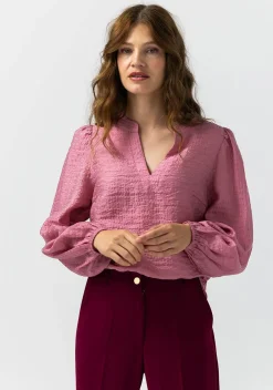 DAMES LABEL DOT BLOUSE