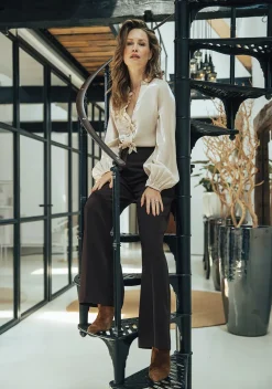 DAMES LABEL DOT BLOUSE