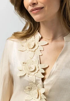 DAMES LABEL DOT BLOUSE