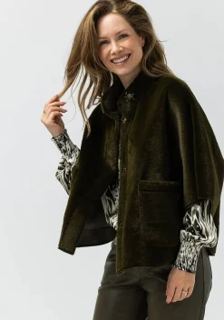 DAMES LABEL DOT PONCHO