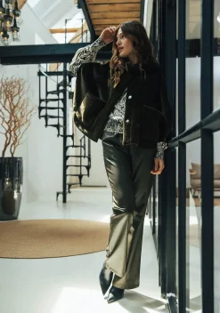 DAMES LABEL DOT PONCHO