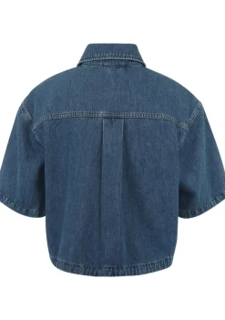 DAMES RA DENIM STUDIO BLOUSE