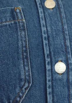 DAMES RA DENIM STUDIO BLOUSE