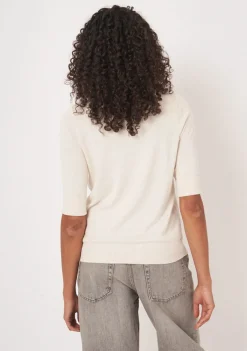 DAMES REPEAT TRUI KORTE MOUW