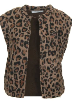 DAMES RINO EN PELLE GILET