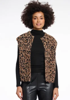 DAMES RINO EN PELLE GILET