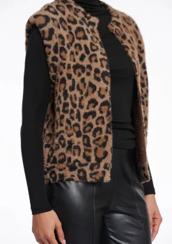 DAMES RINO EN PELLE GILET