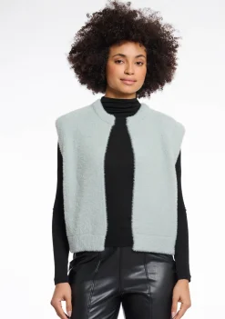 DAMES RINO EN PELLE GILET