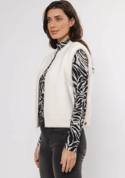 DAMES RINO EN PELLE GILET