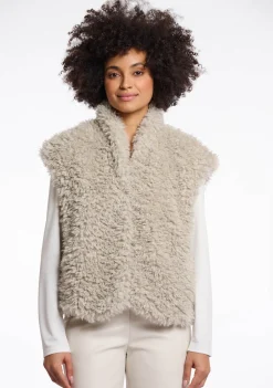 DAMES RINO EN PELLE GILET