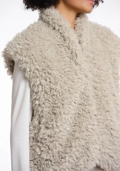 DAMES RINO EN PELLE GILET