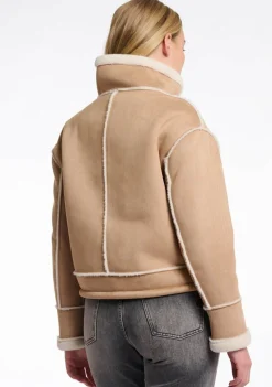 DAMES RINO EN PELLE LEER/SUEDE JACK