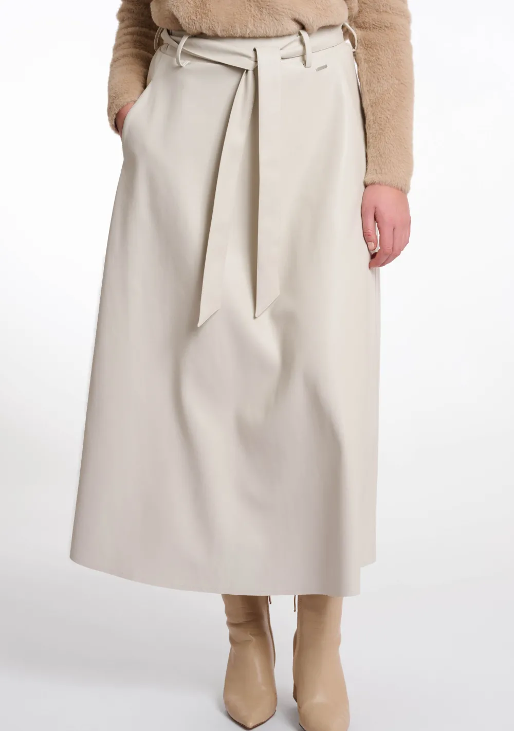 DAMES RINO EN PELLE ROK