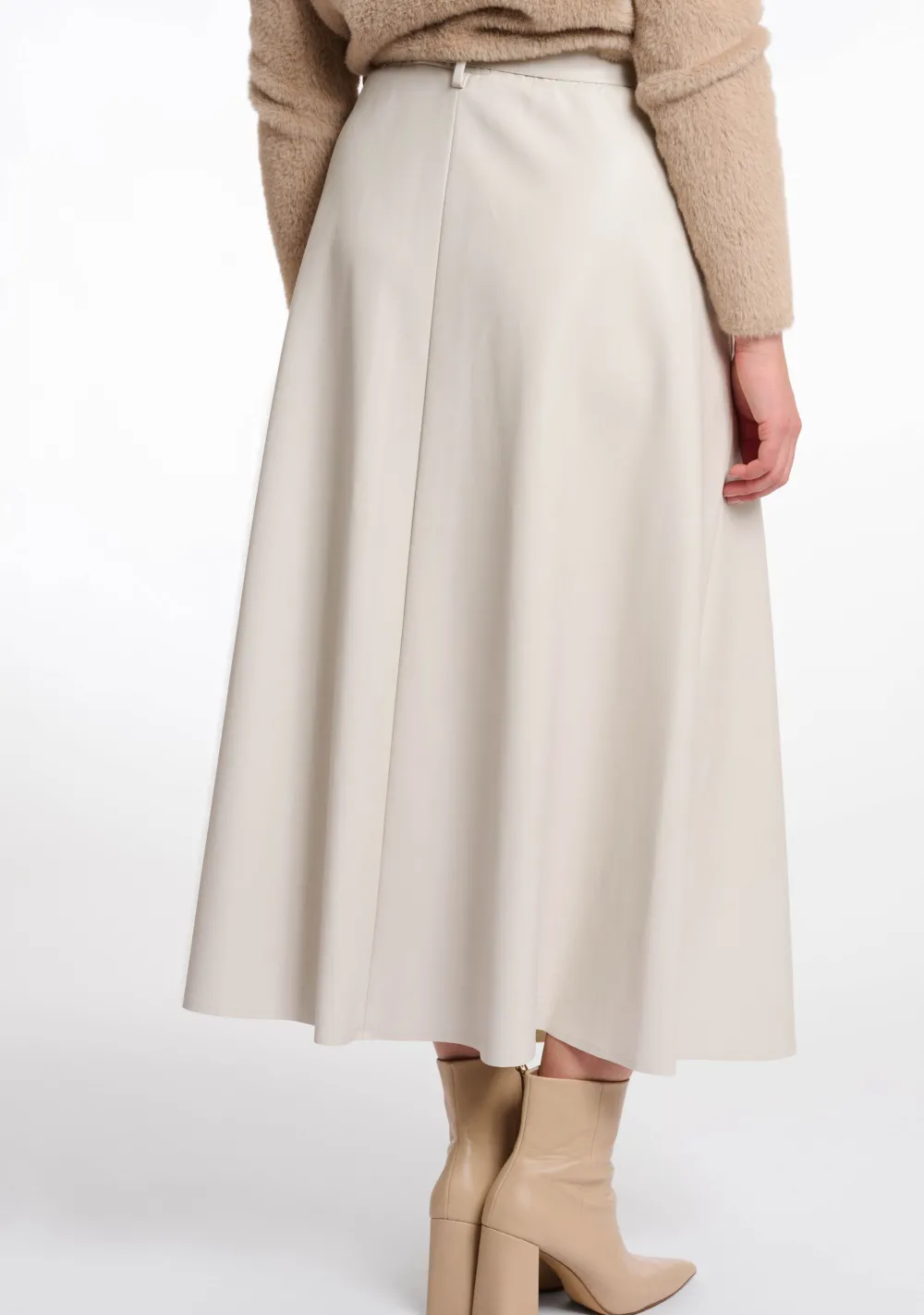 DAMES RINO EN PELLE ROK