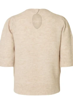 DAMES SELECTED FEMME TRUI KORTE MOUW