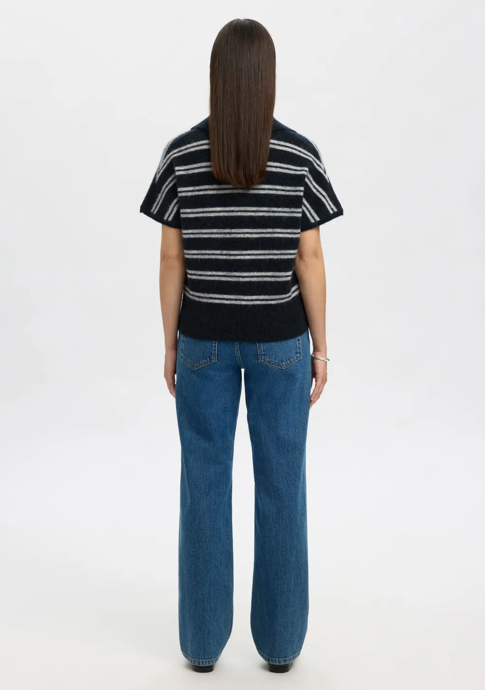 DAMES SELECTED FEMME TRUI KORTE MOUW