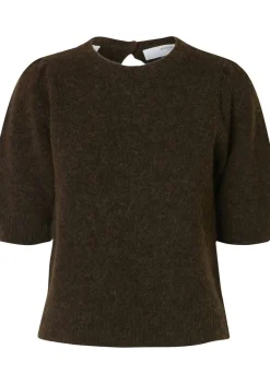 DAMES SELECTED FEMME TRUI KORTE MOUW
