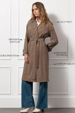DAMES STUDIO ANNELOES TRENCHCOAT